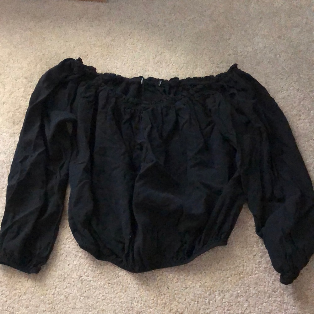 Brandy Melville off the shoulder long sleeve